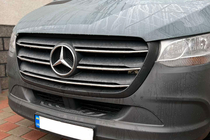 Mercedes Sprinter W907/W910 2018– Säleikön koristelistat (5 kpl, ruostumaton teräs) OmsaLine – italialainen ruostumaton teräs kuva 1