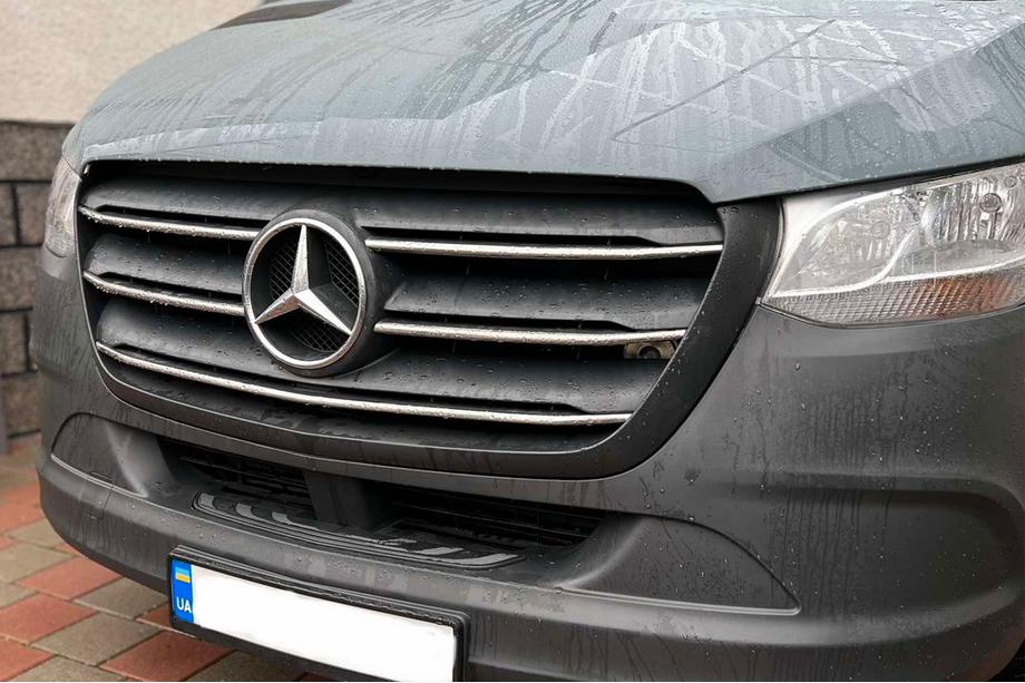 Mercedes Sprinter W907/W910 2018– Säleikön koristelistat (5 kpl, ruostumaton teräs) OmsaLine – italialainen ruostumaton teräs Image