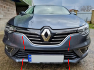 Renault Megane IV 2016–2025 Puskurin suojalistat 2016-2021 (7 kpl, ruostumaton teräs) kuva 1