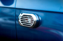 Audi A3 2003–2012 Ritilä sivuvilkun toistimeen, ovaali (2 kpl, ABS) kuva 2