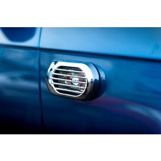 Ritilä sivuvilkun toistimeen, ovaali (2 kpl, ABS) Audi A3 2003–2012 kuva 2