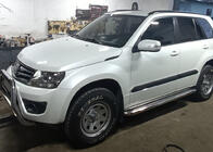 Suzuki Grand Vitara 2005–2017 Premium-sivukynnykset (2 kpl, ruostumaton teräs) kuva 3