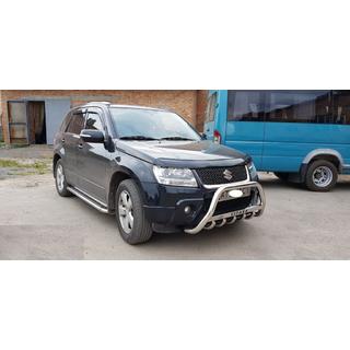Premium-sivukynnykset (2 kpl, ruostumaton teräs) Suzuki Grand Vitara 2005–2017 kuva 2