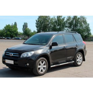 Sivuporrastangot vakiokiinnitykselle (2 kpl, ruostumaton teräs) Toyota Rav 4 2006–2013 kuva 4