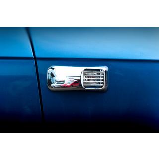 Sivuvilkun suojaritilä, suorakulmainen (2 kpl, ABS) Audi A3 2003–2012 kuva 2