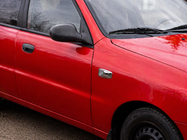 Daewoo Lanos 1998–2017 Sivuvilkun suojaritilä, suorakulmainen (2 kpl, ABS) kuva 1