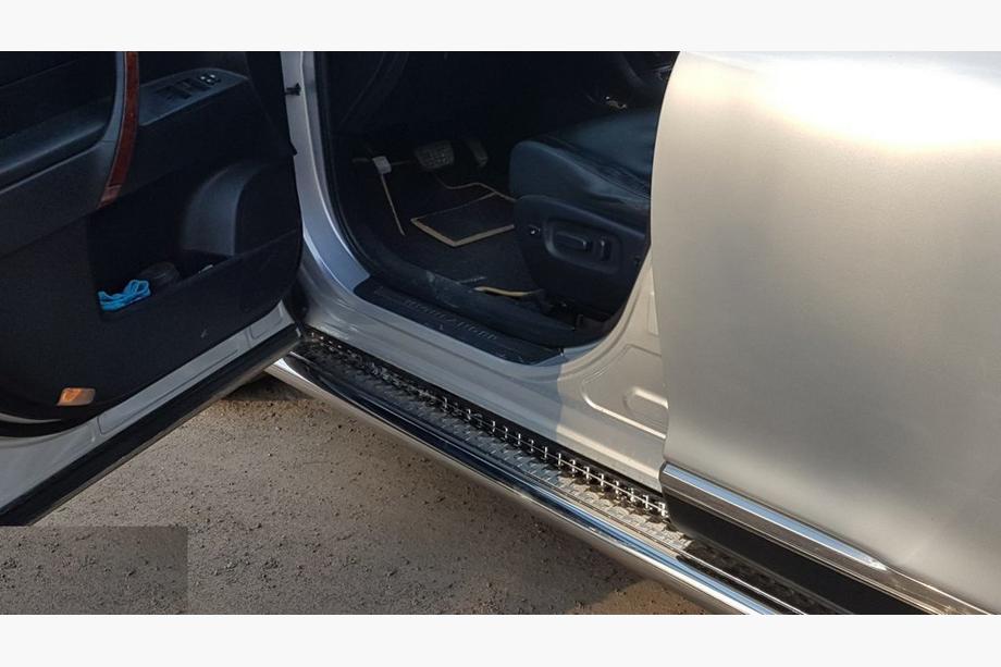 Toyota Highlander 2008–2013 Premium-sivuporrasputket (2 kpl, ruostumaton teräs) Image