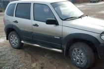 Chevrolet Niva 1998–2020 Sivusuojaputket (2 kpl, ruostumaton teräs) kuva 2
