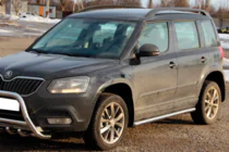 Skoda Yeti 2009–2017 Sivusuojaputket (2 kpl, ruostumaton teräs) kuva 2