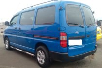 Toyota HiAce Sivusuojaputket (2 kpl, ruostumaton teräs) kuva 1