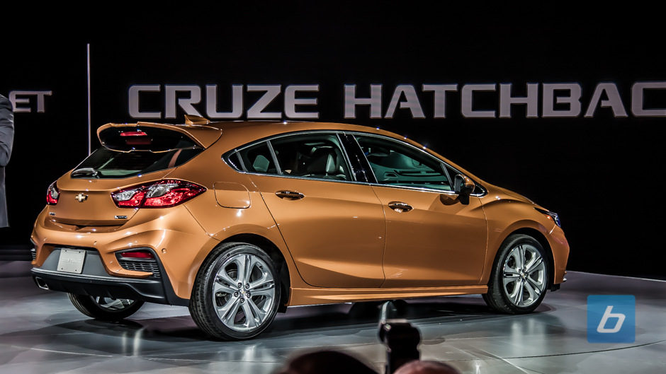 Toisen sukupolven Chevrolet Cruze -hatchback