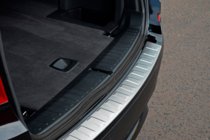 BMW X3 F25 2011–2018 Takapuskurin suojalista ruostumattomasta teräksestä OmsaLine (matta) kuva 9