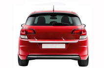 Citroen C-4 2010–2018 Tavaratilan kynnyssuoja (ruostumaton teräs) Carmos - turkkilainen teräs kuva 1