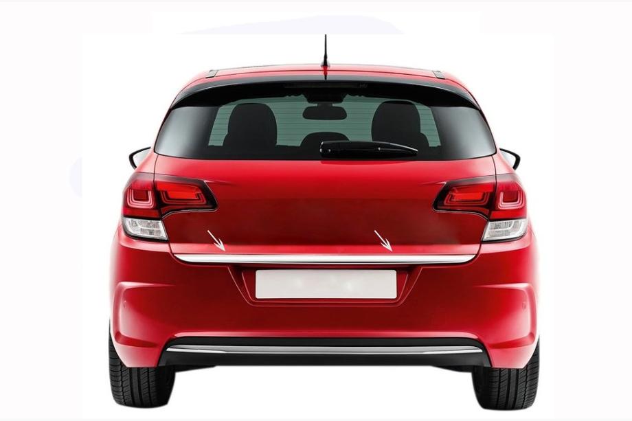Citroen C-4 2010–2018 Tavaratilan kynnyssuoja (ruostumaton teräs) Carmos - turkkilainen teräs Image