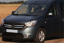 Dacia Dokker 2013–2022 Säleikön listat (4 kpl, ruostumaton teräs) kuva 1