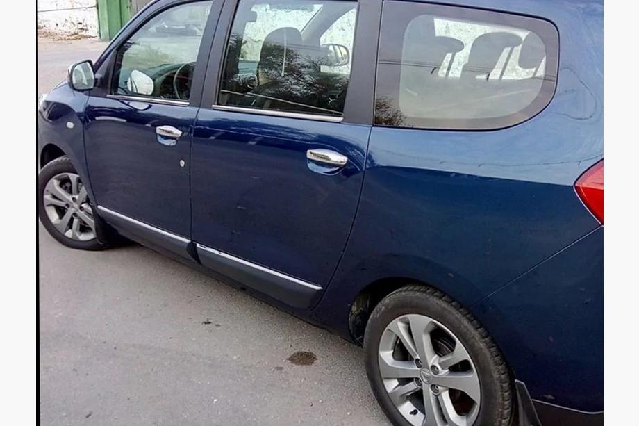 Dacia Lodgy 2012–2022 Ovenkahvan suojakuoret (4 kpl, ruostumaton teräs) Kuva 5