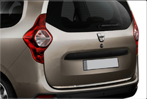 Dacia Lodgy 2012–2022 Takaluukun reunan suojalista (ruostumaton teräs) kuva 1