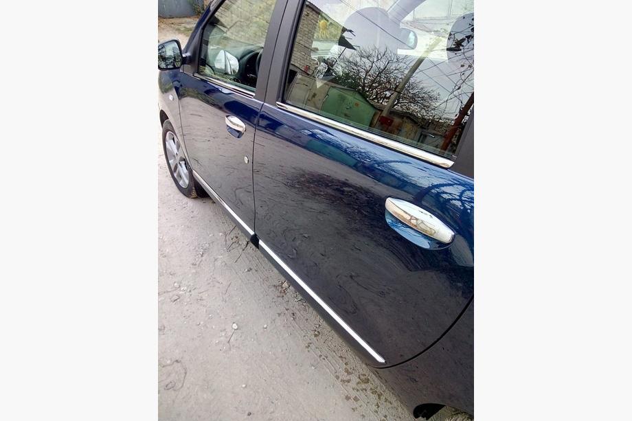 Dacia Lodgy 2012–2022 Ikkunankehyslistat (4 kpl, ruostumaton teräs) Kuva 7