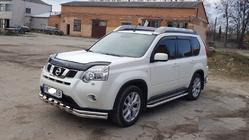 Nissan X-trail T31 2007–2014 Etupuskurisuoja ST015 (ruostumaton teräs) kuva 2