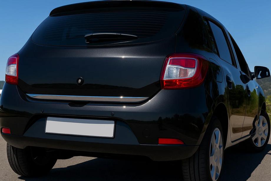 Dacia Sandero 2013–2020 Tavaratilan kynnyssuoja (ruostumaton teräs) Image