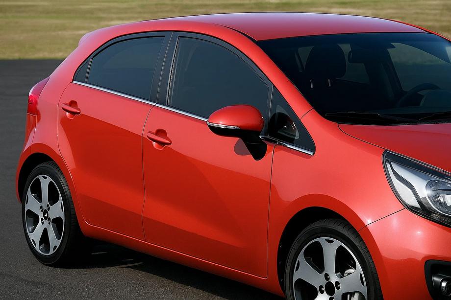 Kia Rio 2012–2017 Ikkunalistat (ruostumaton teräs) Image