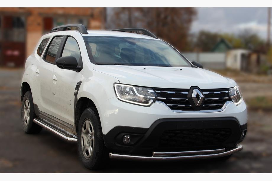 Dacia Duster 2008–2018 Keulasuoja ST014 (rst.) Ø60/42 mm Kuva 3