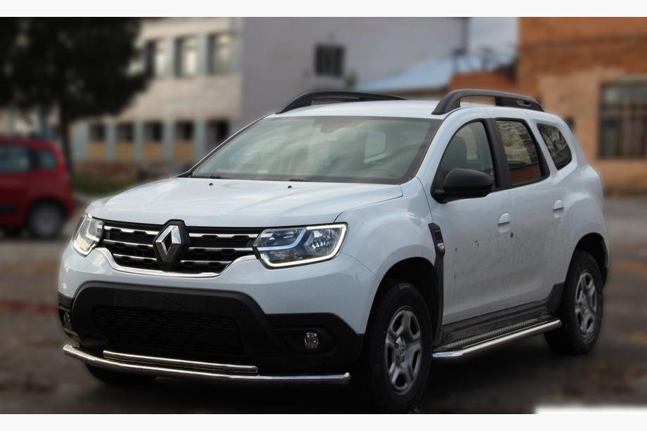 Dacia Duster 2008–2018 Keulasuoja ST014 (rst.) Ø60/42 mm Kuva 2