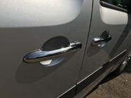 Mercedes Citan 2013–2021 Ovenkahvojen suojakuoret (ruostumaton teräs) 3 kpl, OmsaLine - italialaista ruostumatonta terasta kuva 3