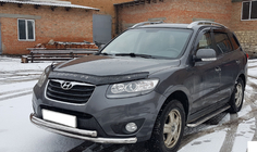 Hyundai Santa Fe 2 2006–2012 Keulasuoja ST014 (rst.) Ø60/42 mm kuva 2