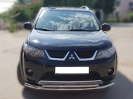 Mitsubishi Outlander 2006–2012 Keulasuoja ST014 (rst.) Ø60/42 mm kuva 1