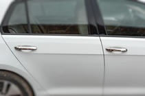Volkswagen Golf 7/E-Golf 2012–2020 Ovenkahvan kromisuojat (4 kpl, ruostumaton teräs) Carmos - turkkilainen teräs kuva 2