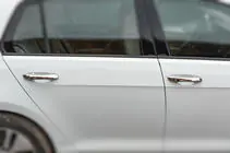 Volkswagen Golf 7/E-Golf 2012–2020 Ovenkahvan kromisuojat (4 kpl, ruostumaton teräs) kuva 2