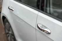 Volkswagen Golf 7/E-Golf 2012–2020 Ovenkahvan kromisuojat (4 kpl, ruostumaton teräs) Carmos - turkkilainen teräs kuva 1
