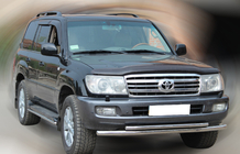 Toyota Land Cruiser 100 1998–2007 Keulasuoja ST014 (rst.) Ø60/60 mm kuva 3