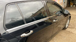 Volkswagen Golf 7/E-Golf 2012–2020 Alaikkunalistat HB (4 kpl, ruostumaton teräs) Carmos - turkkilainen teräs kuva 4