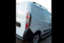 Opel Combo 2012–2018 Takavalojen kromikehykset (2012-2015, 2 kpl, muovi) kuva 3