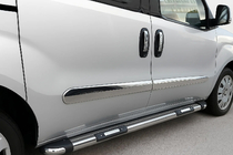 Opel Combo 2012–2018 Ovilistat (4 kpl, ruostumaton teräs) OmsaLine – italialainen ruostumaton teräs kuva 6