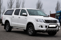 Toyota Hilux 2006–2015 Karjapuskuri WT003 (ruostumaton teräs) kuva 3
