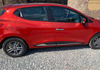 Renault Clio IV 2012–2019 Suora ovilista (4 kpl, ruostumaton teräs) Musta kromi kuva 1