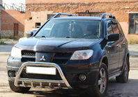 Mitsubishi Outlander 2001–2006 Karjapuskuri WT003 (ruostumaton teräs) kuva 3