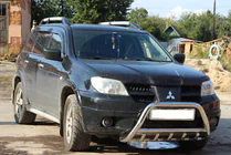 Mitsubishi Outlander 2001–2006 Karjapuskuri WT003 (ruostumaton teräs) kuva 4