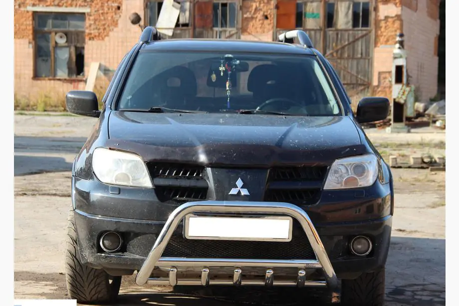 Mitsubishi Outlander 2001–2006 Karjapuskuri WT003 (ruostumaton teräs) Image