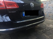 Volkswagen Passat B7 2012–2015 Takapuskurin suojalista OmsaLine Kiiltävä (SW, ruostumaton teräs) kuva 2
