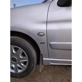 OmsaLine vilkun kehykset (2 kpl, ruostumaton teräs) Citroen Berlingo 1996–2008 kuva 2