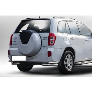 Takaosan tuplakulmaputket AK003-double (2 kpl, ruostumaton teräs) Chery Tiggo 3 2005– kuva 1