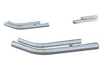 Nissan Pathfinder R51 2005–2014 Takaosan tuplakulmaputket AK003-double (2 kpl, ruostumaton teräs) kuva 1