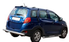 Chery Beat 2009–2015 Takasuojakaari AK002 (2 kpl, ruostumaton teräs) kuva 2