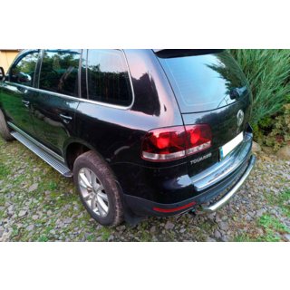 Takasuojakaari AK002 (2 kpl, ruostumaton teräs) Volkswagen Touareg 2002–2010 kuva 1