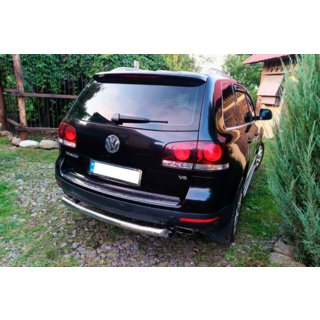 Takasuojakaari AK002 (2 kpl, ruostumaton teräs) Volkswagen Touareg 2002–2010 kuva 2