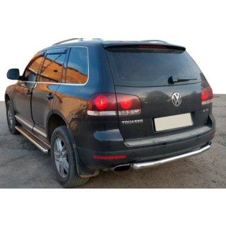 Takasuojakaari AK002 (2 kpl, ruostumaton teräs) Volkswagen Touareg 2002–2010 kuva 3
